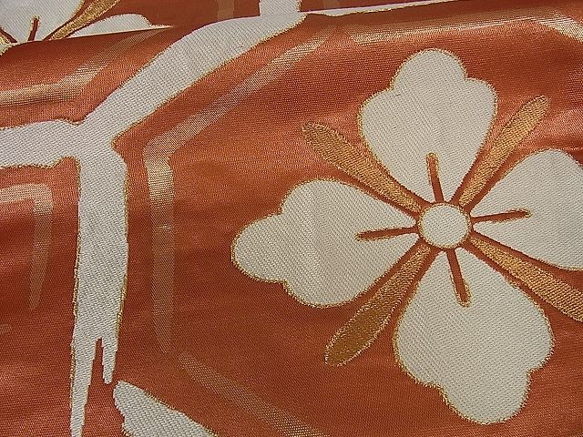 平和屋着物■六通柄袋帯 蜀江花文 金糸 逸品 ut2015