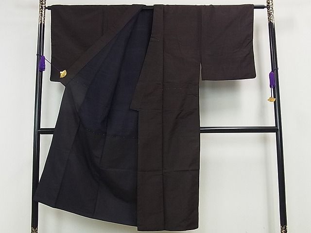 平和屋着物■男性 紬 吉祥文 逸品 ut2395