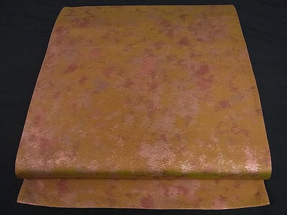 平和屋着物■六通柄袋帯 霞文 金糸 逸品 ut3070