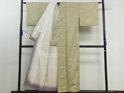 平和屋着物■上質な紬 吉祥文 逸品 ut3394