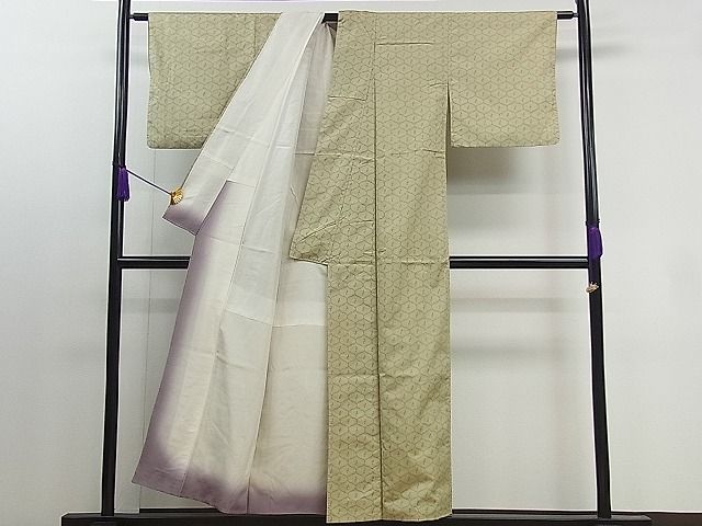 平和屋着物■上質な紬 吉祥文 逸品 ut3394