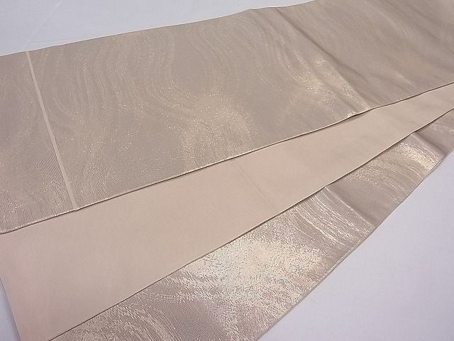 平和屋着物■六通柄袋帯 霞文 金糸 逸品 ut4121
