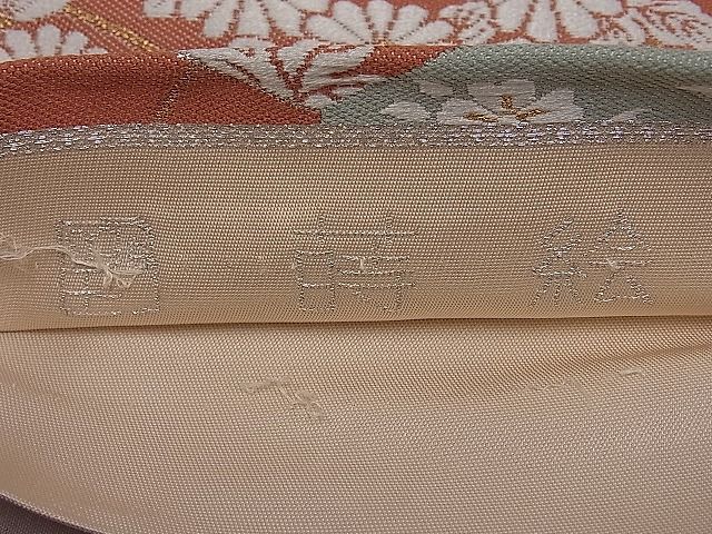 平和屋着物■六通柄袋帯 蒔絵 金銀糸 逸品 ut4190