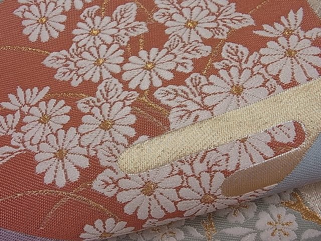 平和屋着物■六通柄袋帯 蒔絵 金銀糸 逸品 ut4190
