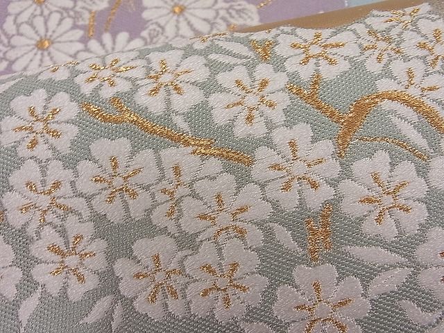 平和屋着物■六通柄袋帯 蒔絵 金銀糸 逸品 ut4190