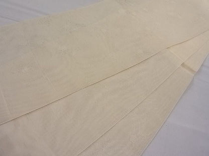 平和屋着物■夏物 六通柄袋帯 草花文 逸品 ut4502