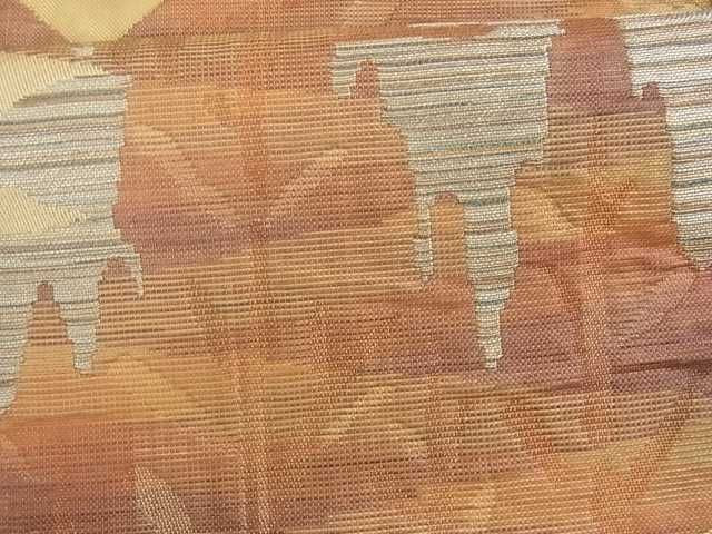 平和屋着物■八寸名古屋帯 遠山風景文 逸品 uw0305