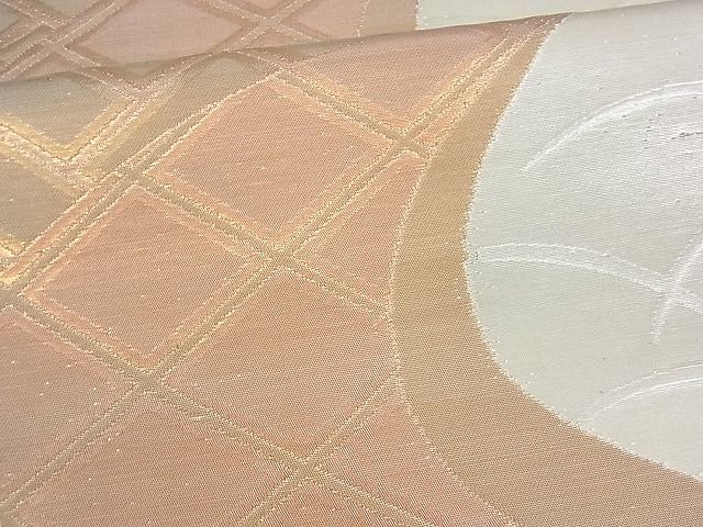 平和屋着物■六通柄袋帯 流水吉祥文 金銀糸 逸品 uw0570