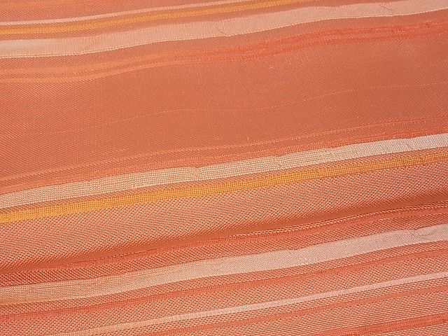 平和屋着物■六通柄袋帯 よろけ縞 逸品 uw0621