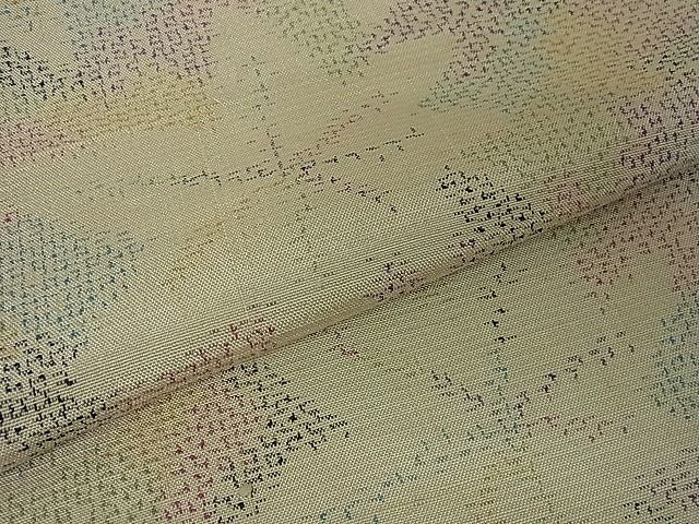 平和屋着物■上質な紬　楓文　逸品　vf3037
