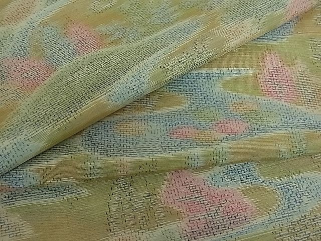 平和屋着物■上質な紬 遠山流水文 逸品 vf3050