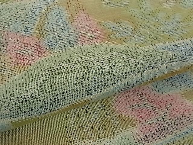 平和屋着物■上質な紬 遠山流水文 逸品 vf3050