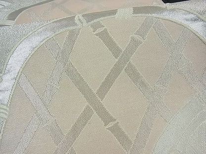 平和屋着物■六通柄袋帯　籬文　銀糸　逸品　vf3999