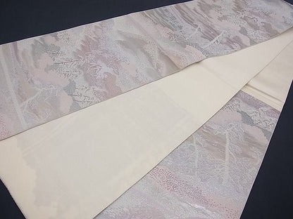 平和屋着物■六通柄袋帯 嵐山 二重箔錦 逸品 n-vz0503