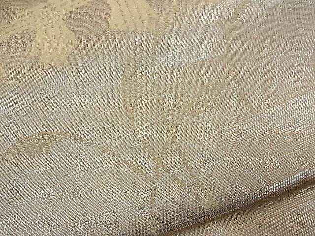 平和屋着物■六通柄袋帯 京洛百景嵐山 銀糸 逸品 n-wb0686