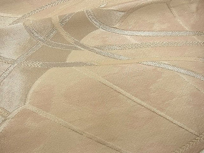 平和屋着物■六通柄袋帯 唐織 檜扇文 銀糸 逸品 n-wb0699