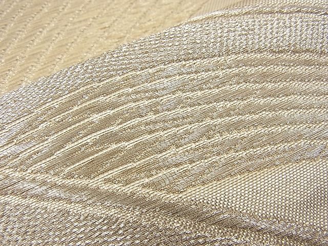 平和屋着物■六通柄袋帯 流水文 銀糸 逸品 n-wb0732