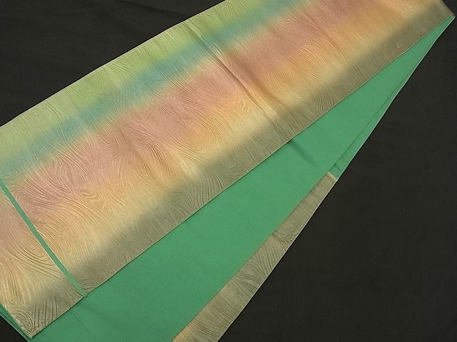 平和屋着物■六通柄袋帯 流水文 金銀糸 逸品 n-wb0757