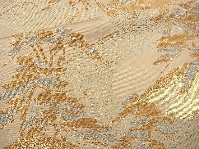 平和屋着物■六通柄袋帯 浜松 金銀糸 逸品 n-wb1147