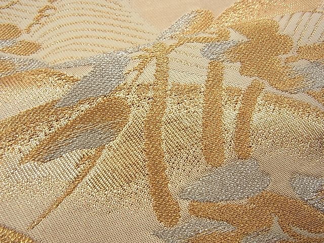 平和屋着物■六通柄袋帯 浜松 金銀糸 逸品 n-wb1147