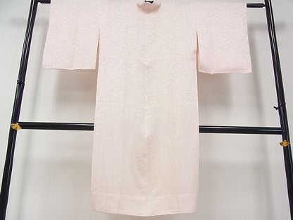 平和屋着物■上質な長襦袢 無双仕立て 枝花地紋 逸品 we1696