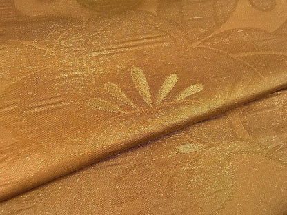 平和屋着物■六通柄袋帯 花唐草文 金糸 逸品 we1931