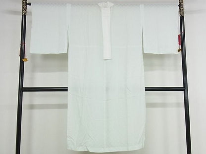 平和屋本店■絹洗衣　長襦袢　単衣　YAMATO×SHIDORI　反端付き　やまと誂製　正絹　逸品　未使用　KAAA1190kk4 - 平和屋