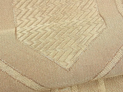 平和屋着物■六通柄袋帯 亀甲文 金糸 逸品 n-yc1816