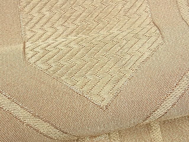 平和屋着物■六通柄袋帯 亀甲文 金糸 逸品 n-yc1816