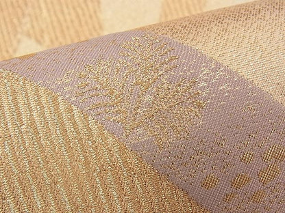 平和屋着物■西陣 六通柄袋帯 籬飛鳥文 金糸 逸品 n-yc1838