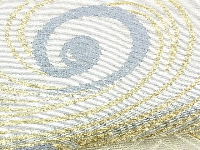 平和屋着物■六通柄袋帯 唐織 光琳水 金銀糸 逸品 n-yc2359