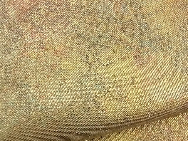 平和屋着物■全通柄袋帯 霞文 金彩 引箔 逸品 n-yc2398