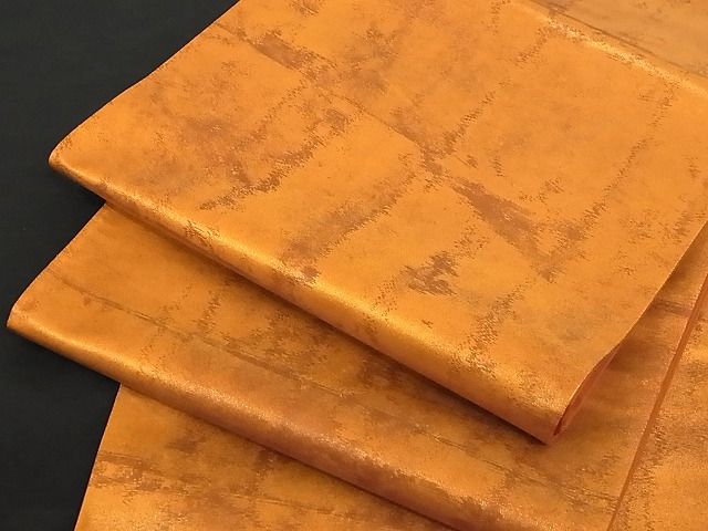 平和屋着物■六通柄袋帯 霞文 正絹 逸品 A-yi2541