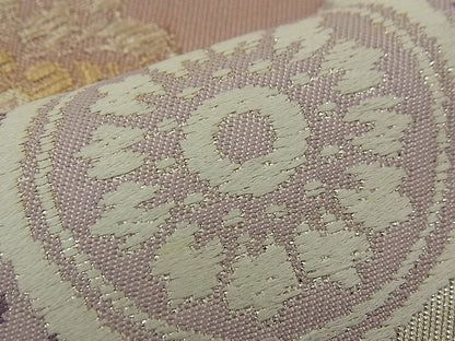 平和屋着物■六通柄袋帯 唐織 道長吉祥文 金銀糸 逸品 n-yn0118