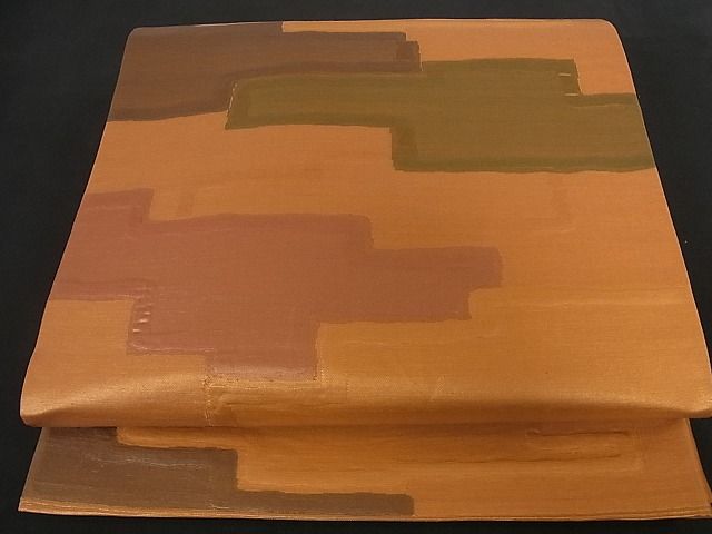 平和屋着物■六通柄袋帯 霞文 逸品 yyy1630