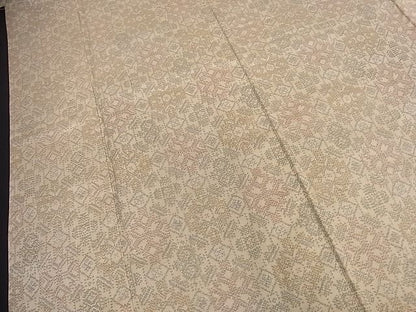 平和屋着物■上質な紬　吉祥文　逸品　yyy3582