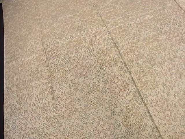 平和屋着物■上質な紬　吉祥文　逸品　yyy3582