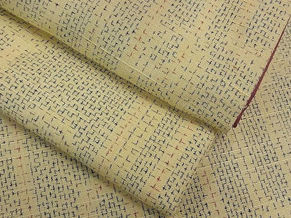 平和屋着物■上質な紬 吉祥文 逸品 ze3891