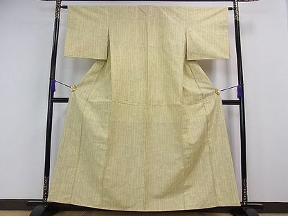 平和屋着物■上質な紬 吉祥文 逸品 ze3891