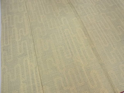 平和屋着物■上質な紬 吉祥文 逸品 ze3891