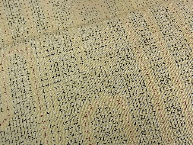 平和屋着物■上質な紬 吉祥文 逸品 ze3891