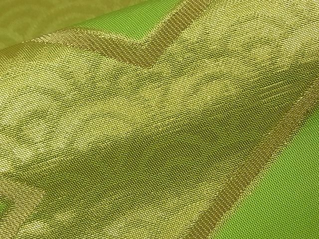 平和屋着物■六通柄 本袋帯 吉祥文 金糸 逸品 zy0569