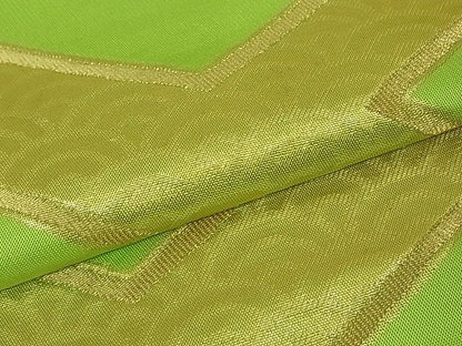 平和屋着物■六通柄 本袋帯 吉祥文 金糸 逸品 zy0569